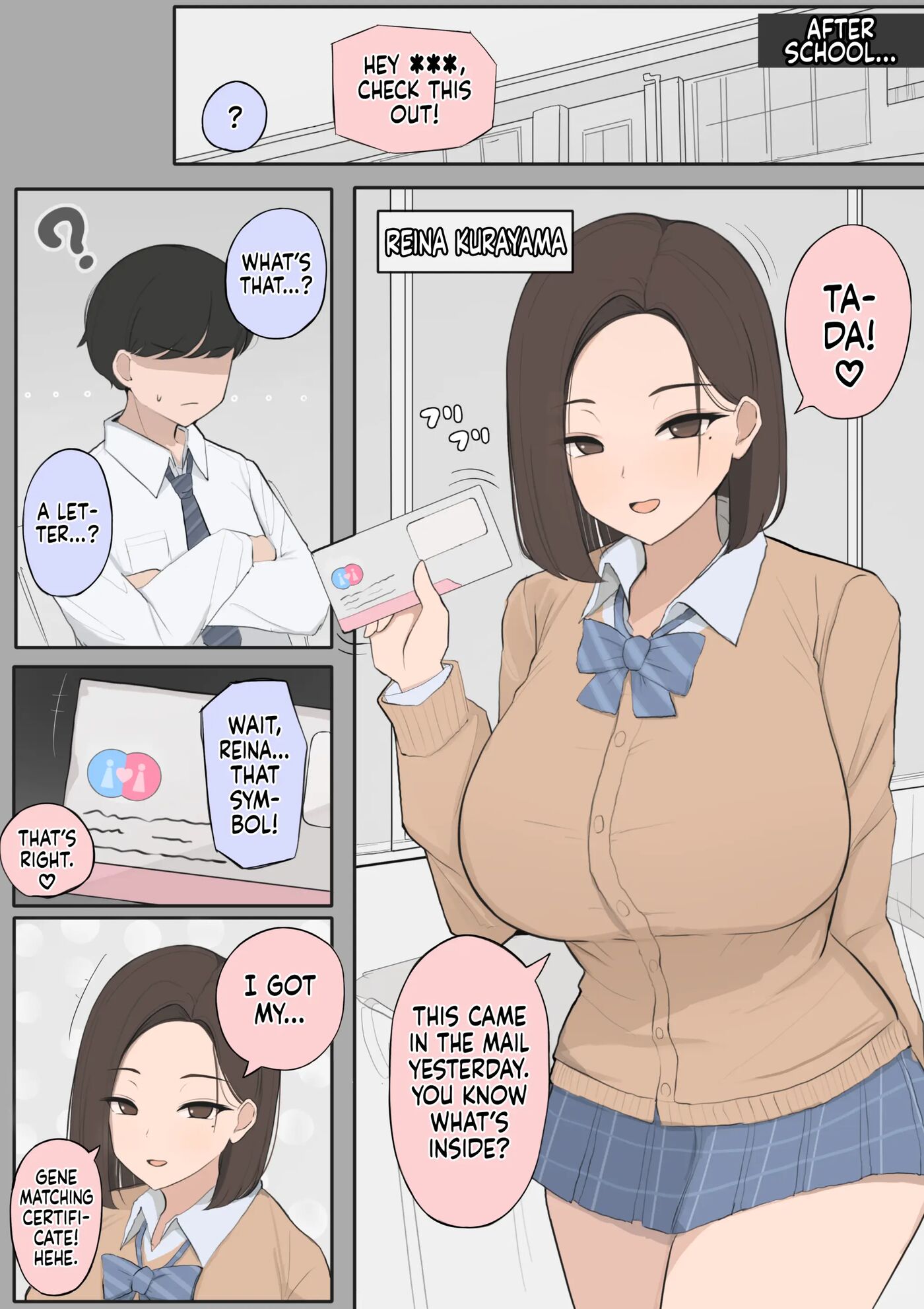 Childhood Friend Taken Thanks To A Gene Matching Organization Chapter 1000 Page 1